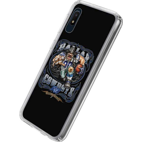 Liquid Blue NFL Dallas Cowboys Running Back Galaxy A10e Clear Case