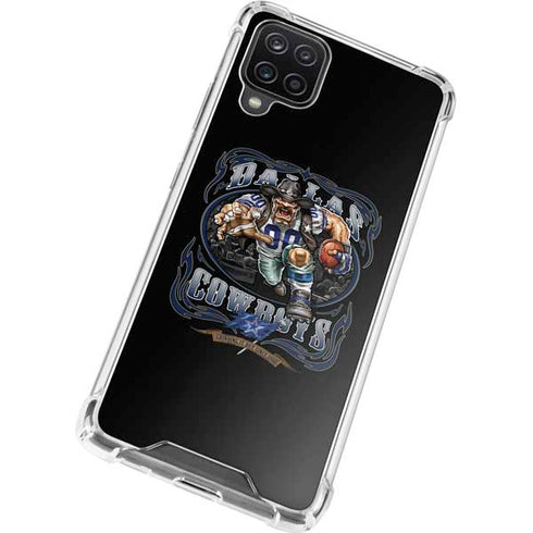 Liquid Blue NFL Dallas Cowboys Running Back Galaxy A12 Clear Case