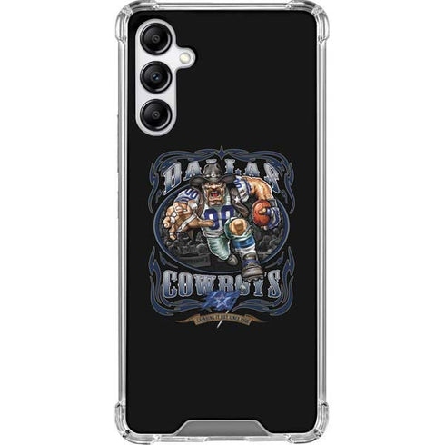 Liquid Blue NFL Dallas Cowboys Running Back Galaxy A14 5G Clear Case