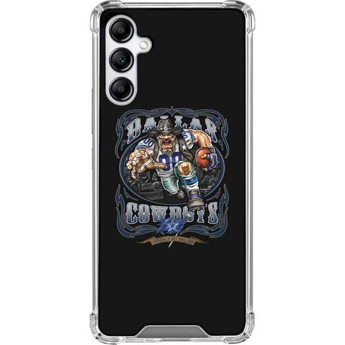 Liquid Blue NFL Dallas Cowboys Running Back Galaxy A15 5G Clear Case