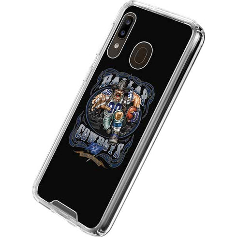 Liquid Blue NFL Dallas Cowboys Running Back Galaxy A30 Clear Case