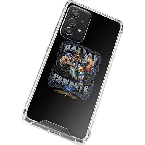 Liquid Blue NFL Dallas Cowboys Running Back Galaxy A52 5G Clear Case