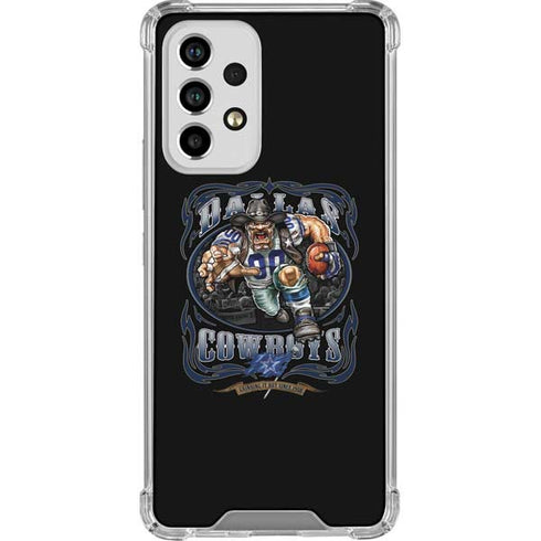 Liquid Blue NFL Dallas Cowboys Running Back Galaxy A53 5G Clear Case
