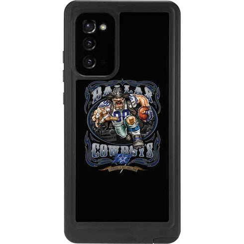 Liquid Blue NFL Dallas Cowboys Running Back Galaxy Note20 5G Waterproof Case