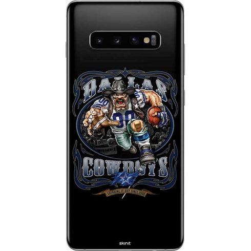 Liquid Blue NFL Dallas Cowboys Running Back Galaxy S10 Plus Skin