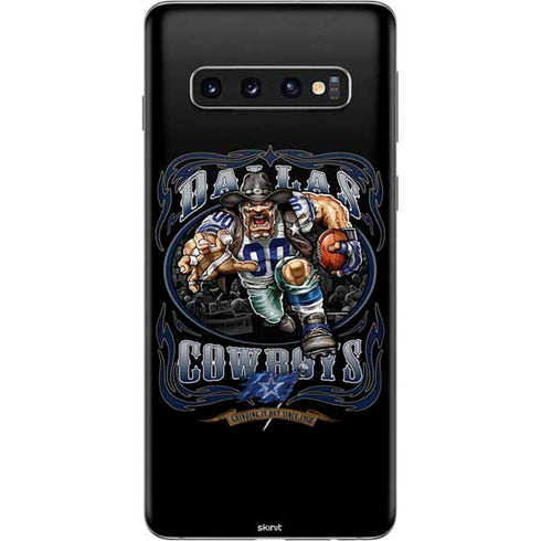 Liquid Blue NFL Dallas Cowboys Running Back Galaxy S10 Skin
