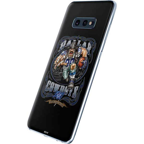 Liquid Blue NFL Dallas Cowboys Running Back Galaxy S10e Skin