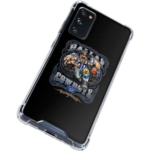 Liquid Blue NFL Dallas Cowboys Running Back Galaxy S20 FE Clear Case