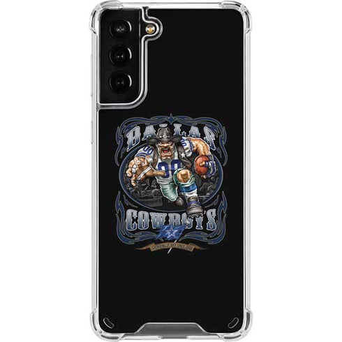 Liquid Blue NFL Dallas Cowboys Running Back Galaxy S21 Plus 5G Clear Case