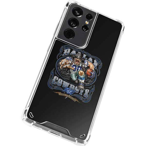 Liquid Blue NFL Dallas Cowboys Running Back Galaxy S21 Ultra 5G Clear Case