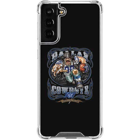 Liquid Blue NFL Dallas Cowboys Running Back Galaxy S22 Plus Clear Case