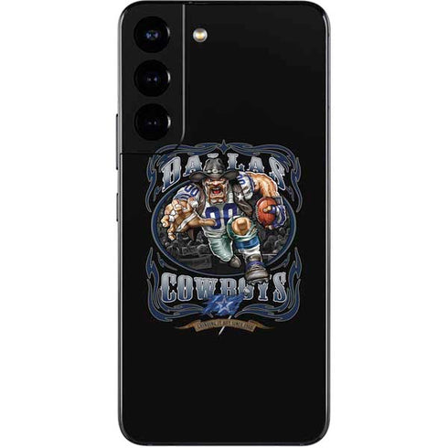 Liquid Blue NFL Dallas Cowboys Running Back Galaxy S22 Skin