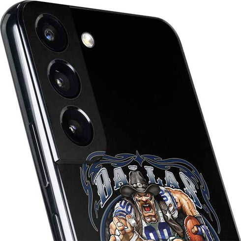 Liquid Blue NFL Dallas Cowboys Running Back Galaxy S22 Skin