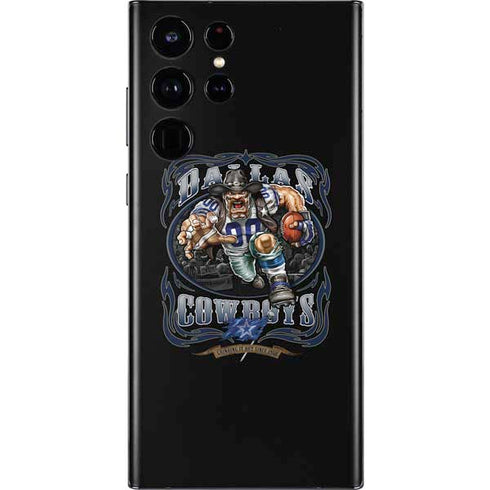 Liquid Blue NFL Dallas Cowboys Running Back Galaxy S22 Ultra Skin