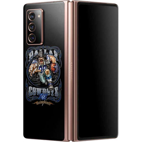 Liquid Blue NFL Dallas Cowboys Running Back Galaxy Z Fold2 5G Skin