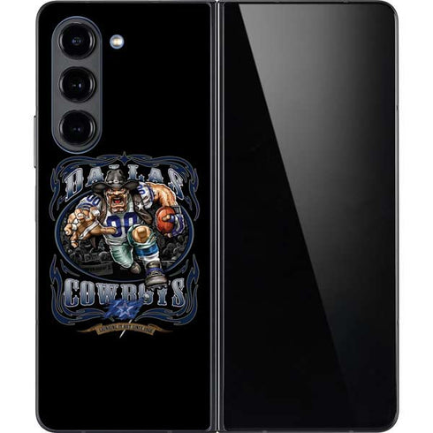 Liquid Blue NFL Dallas Cowboys Running Back Galaxy Z Fold5 5G Skin