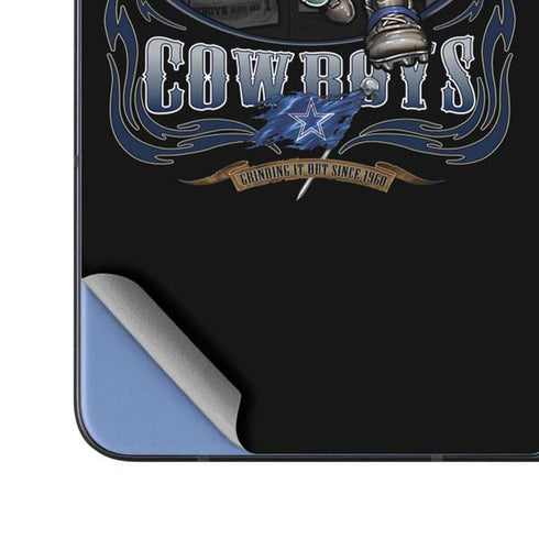 Liquid Blue NFL Dallas Cowboys Running Back Galaxy Z Fold5 5G Skin