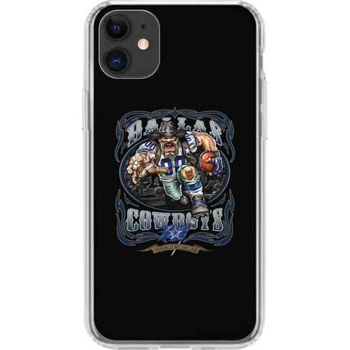 Liquid Blue NFL Dallas Cowboys Running Back iPhone 11 Clear Case