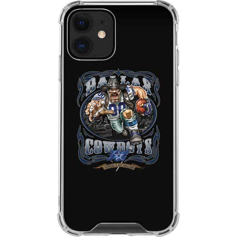 Liquid Blue NFL Dallas Cowboys Running Back iPhone 12 Mini Clear Case