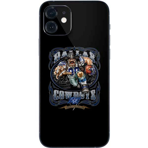 Liquid Blue NFL Dallas Cowboys Running Back iPhone 12 Mini Skin