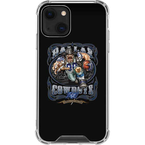 Liquid Blue NFL Dallas Cowboys Running Back iPhone 14 Plus Clear Case