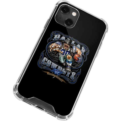 Liquid Blue NFL Dallas Cowboys Running Back iPhone 14 Plus Clear Case