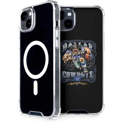 Liquid Blue NFL Dallas Cowboys Running Back iPhone 14 Plus MagSafe Case