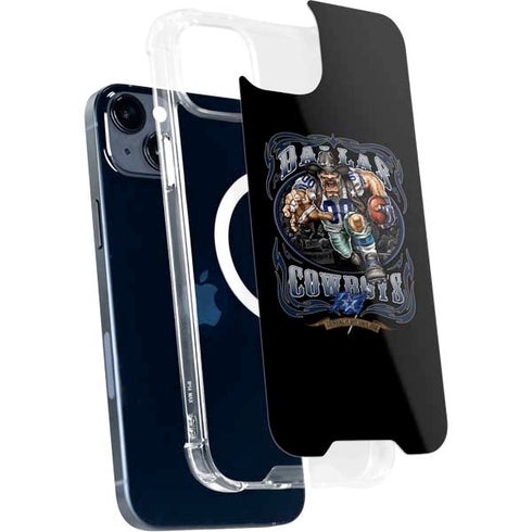 Liquid Blue NFL Dallas Cowboys Running Back iPhone 15 Plus MagSafe Case