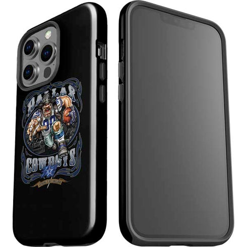 Liquid Blue NFL Dallas Cowboys Running Back iPhone 14 Pro Impact Case