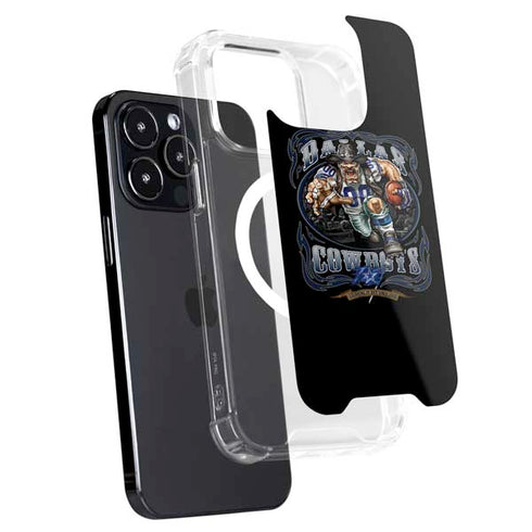 Liquid Blue NFL Dallas Cowboys Running Back iPhone 14 Pro Max MagSafe Case