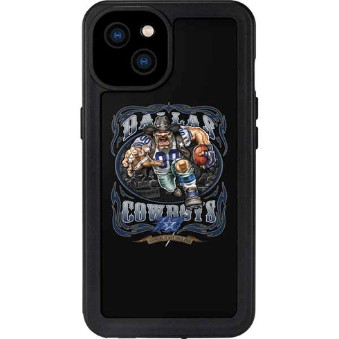 Liquid Blue NFL Dallas Cowboys Running Back iPhone 15 Plus Waterproof Case