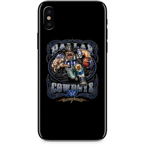 Liquid Blue NFL Dallas Cowboys Running Back iPhone XS Skin