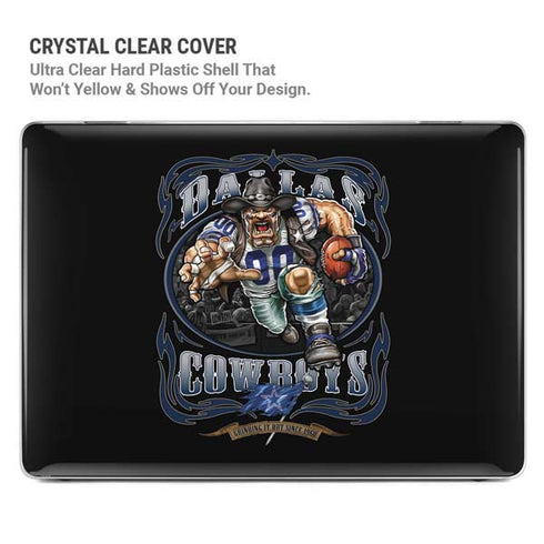 Liquid Blue NFL Dallas Cowboys Running Back MacBook Pro 16in (2021-25) Case plus Skin
