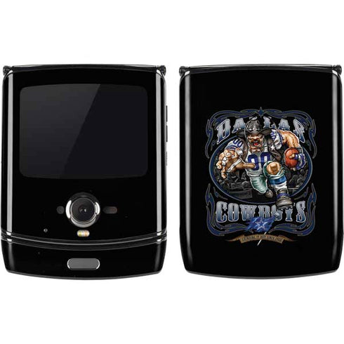 Liquid Blue NFL Dallas Cowboys Running Back Motorola RAZR Skin