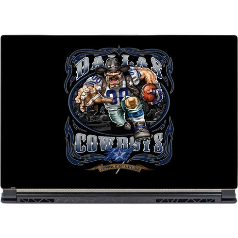 Liquid Blue NFL Dallas Cowboys Running Back MSI GS65 Stealth Laptop Skin