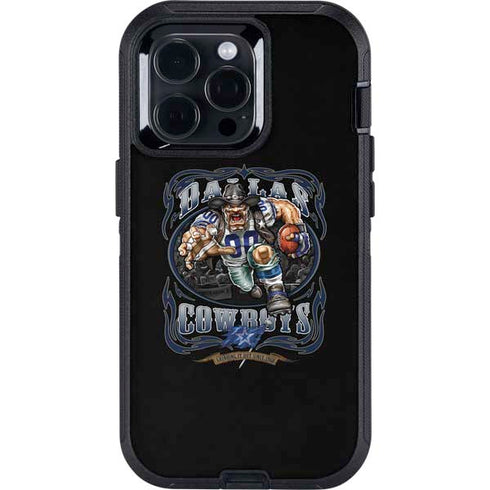 Liquid Blue NFL Dallas Cowboys Running Back Otterbox Defender iPhone Skin