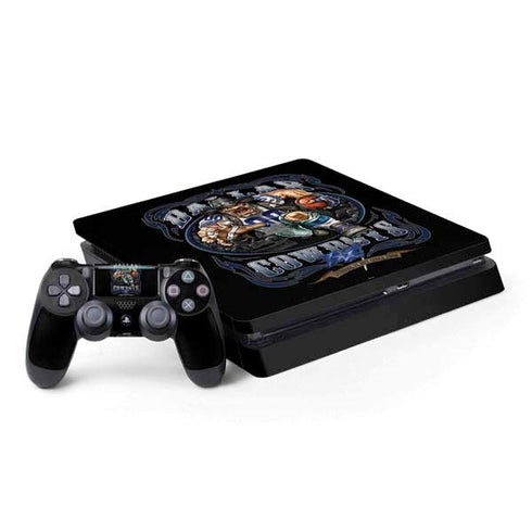 Liquid Blue NFL Dallas Cowboys Running Back PS4 Slim Bundle Skin