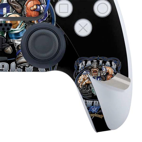 Liquid Blue NFL Dallas Cowboys Running Back PS5 Slim Digital Edition Bundle Skin