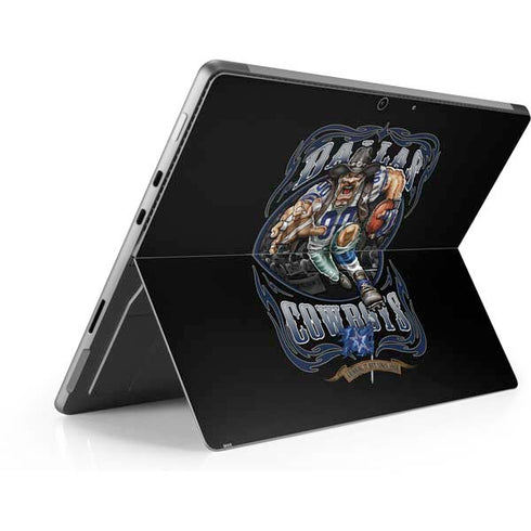 Liquid Blue NFL Dallas Cowboys Running Back Surface Pro 9 Skin