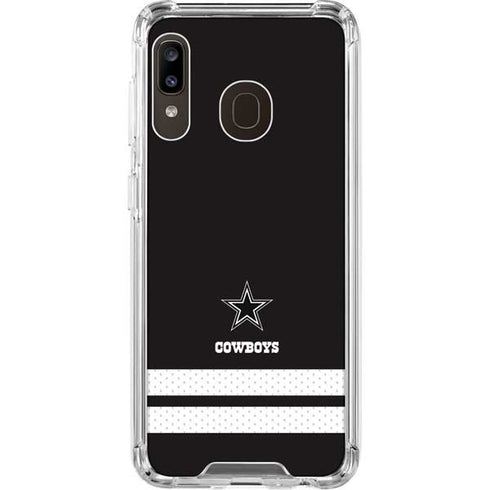 NFL Dallas Cowboys Shutout Galaxy A30 Clear Case