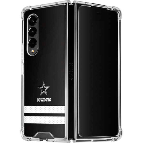 NFL Dallas Cowboys Shutout Galaxy Z Fold4 5G Clear Case