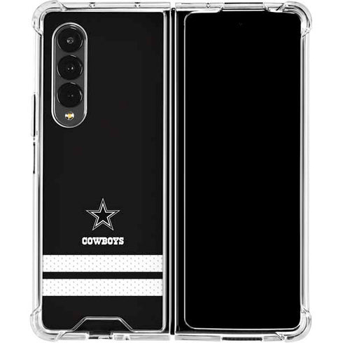 NFL Dallas Cowboys Shutout Galaxy Z Fold4 5G Clear Case