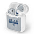 NFL Dallas Cowboys Silver Performance Series Apple AirPods Skin