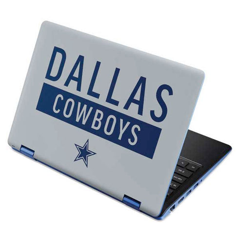 NFL Dallas Cowboys Silver Performance Series Aspire R11 11.6in Skin