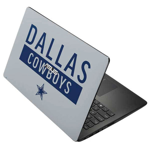NFL Dallas Cowboys Silver Performance Series Asus X502CA 15.6 Skin