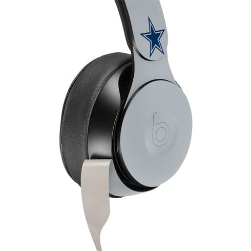 NFL Dallas Cowboys Silver Performance Series Beats Solo Pro Skin