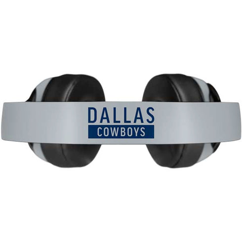 NFL Dallas Cowboys Silver Performance Series Beats Solo Pro Skin