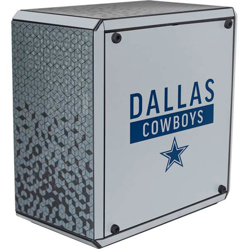 NFL Dallas Cowboys Silver Performance Series Cooler Master MasterBox Q300L Mini Tower Skin