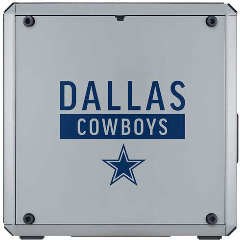 NFL Dallas Cowboys Silver Performance Series Cooler Master MasterBox Q300L Mini Tower Skin