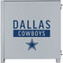 NFL Dallas Cowboys Silver Performance Series Corsair 4000D Tempered Glass Mid-Tower ATX Case Skin
